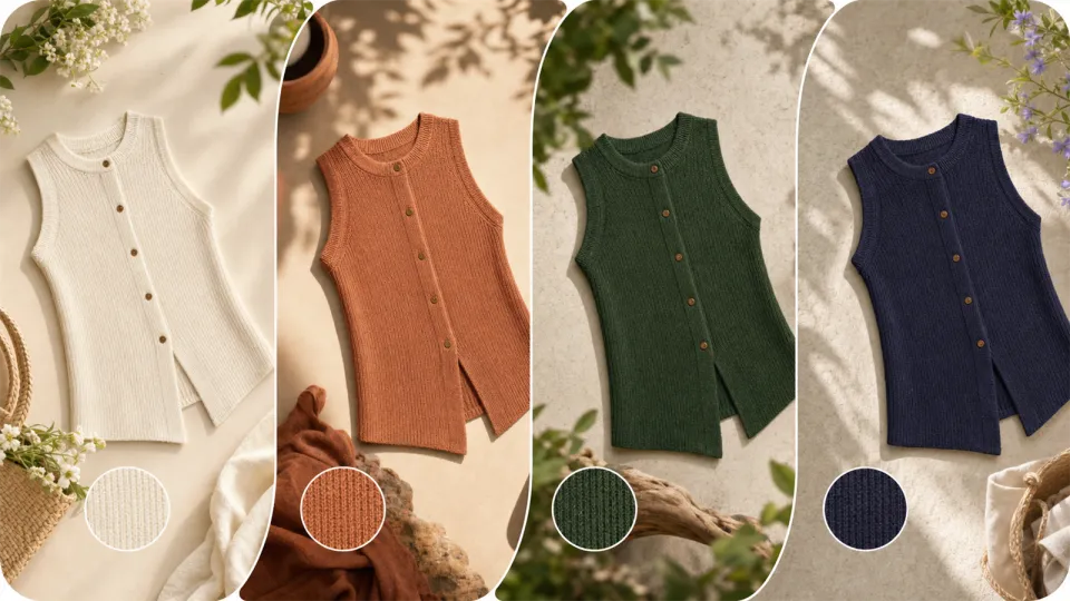 Shopify服装颜色变体图怎么批量制作？色差、材质与SKU一致性检查