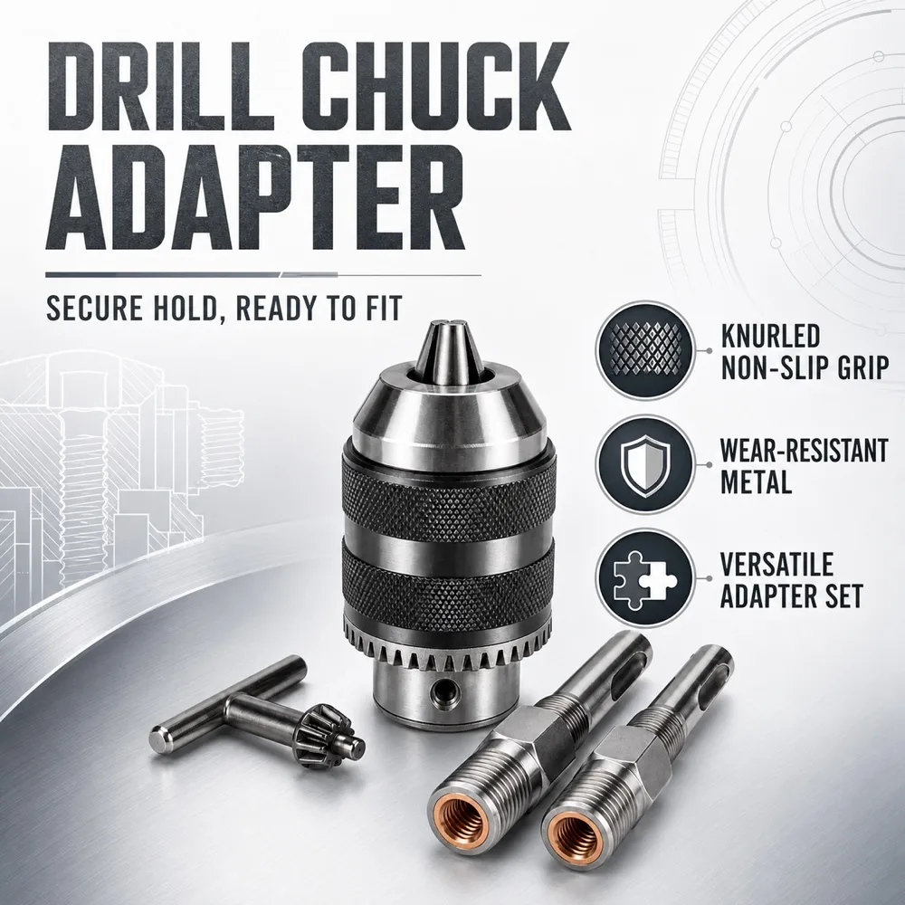 Precision Chuck Adapter Set with M12 Connectors｜AI Image Generation Prompts