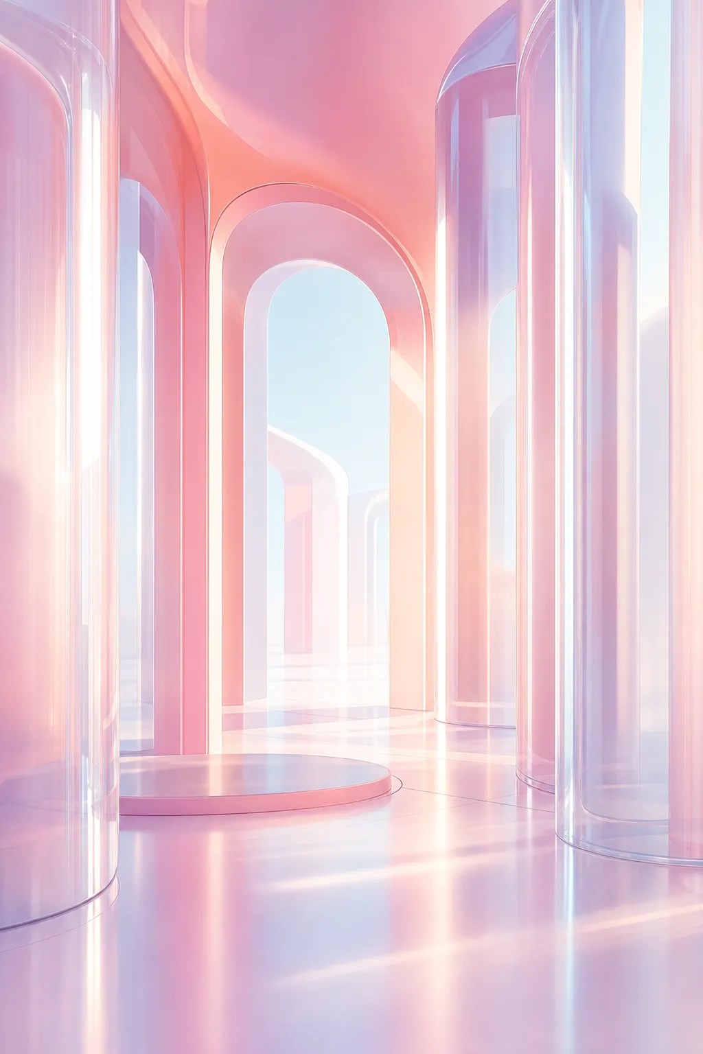 抽象设计背景 · 建筑室内场景 · 极简设计｜AI图像生成提示词