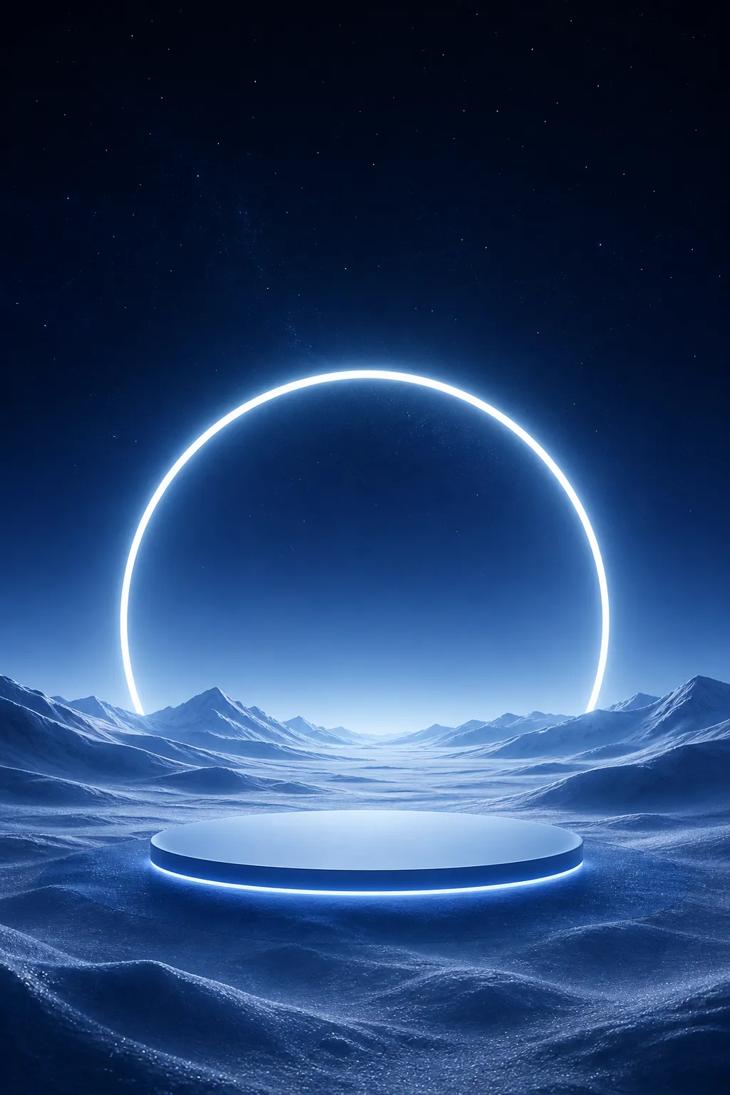 珠宝腕表样机 · 产品展示台 · 自然风景场景｜AI图像生成提示词