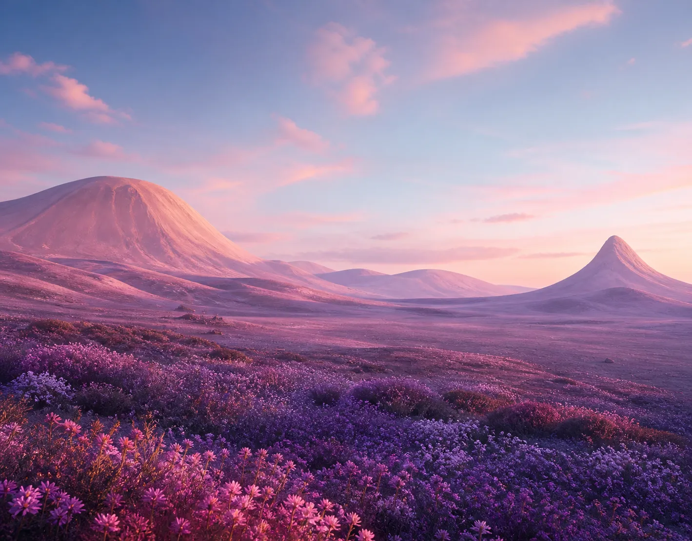 自然风景场景 · 花卉植物场景｜AI图像生成提示词