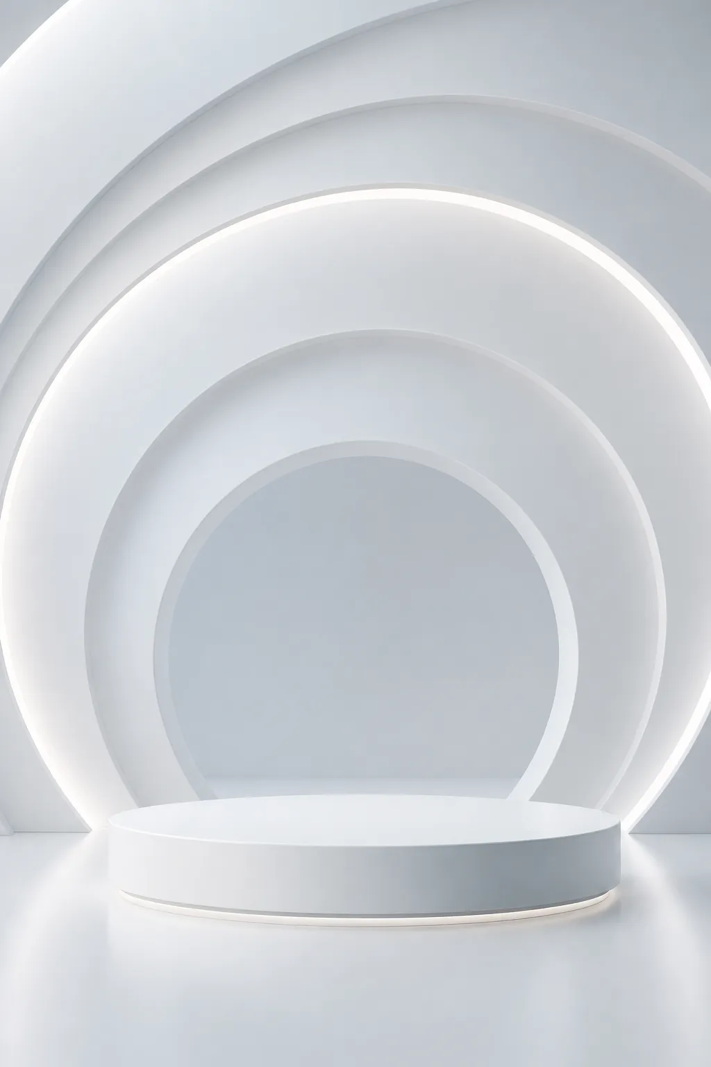 产品展示台 · 抽象设计背景 · 建筑室内场景｜AI图像生成提示词