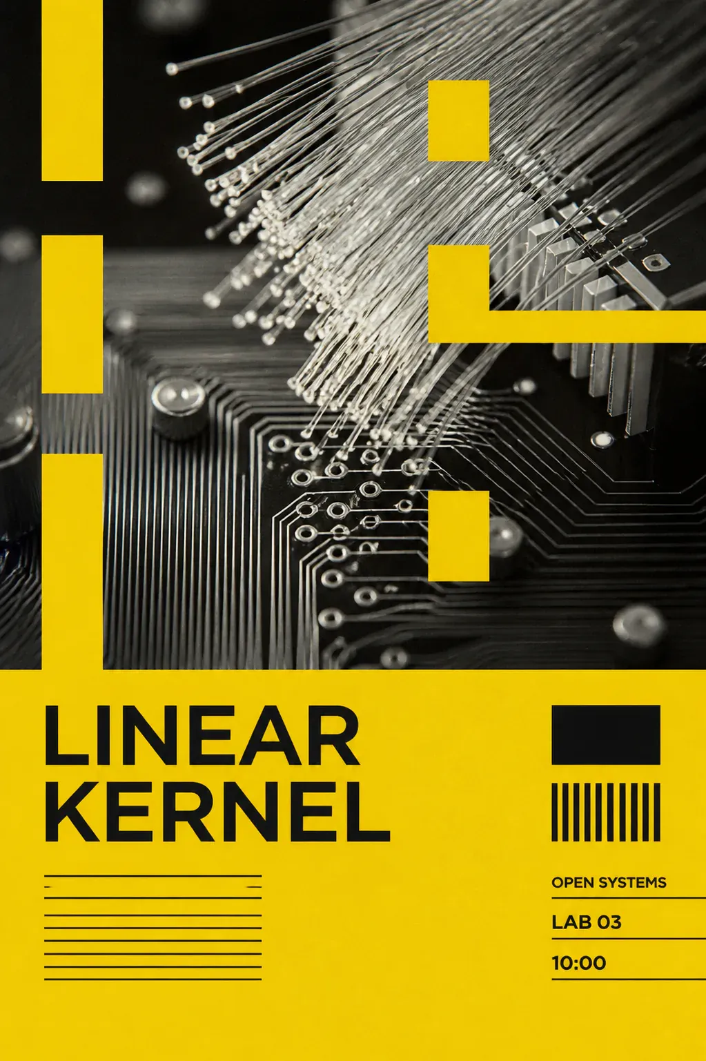 Linear Kernel Open Systems Lab Poster｜AI Image Generation Prompts