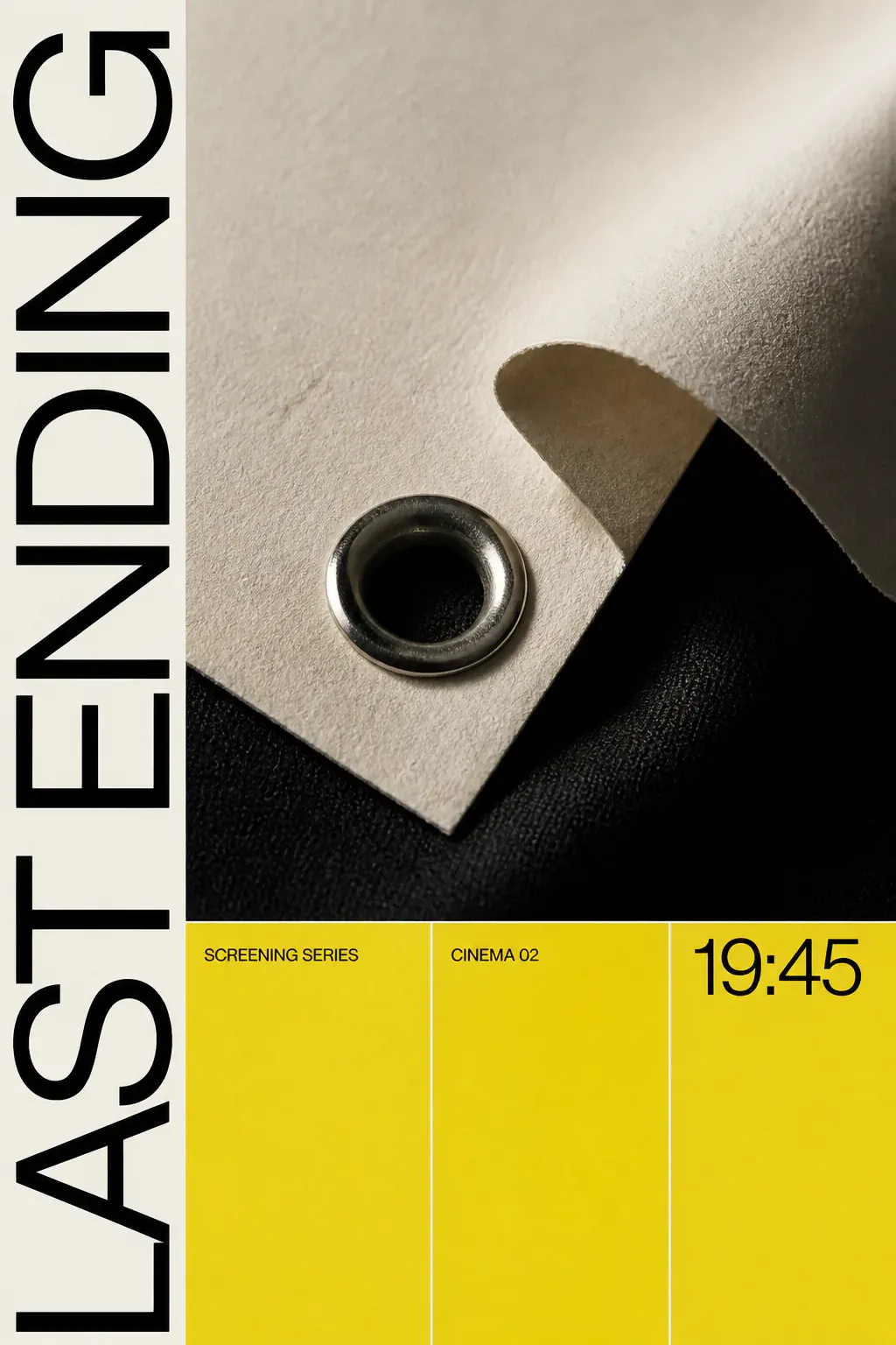 Last Ending Screening Series Cinema Poster｜AI Image Generation Prompts
