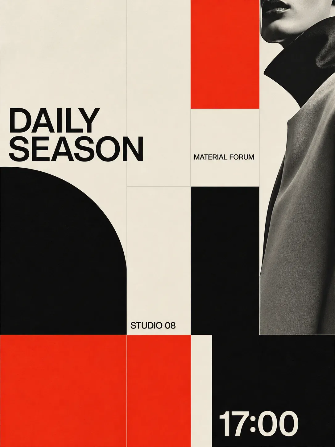 Daily Season Material Forum Graphic Poster｜AI Image Generation Prompts
