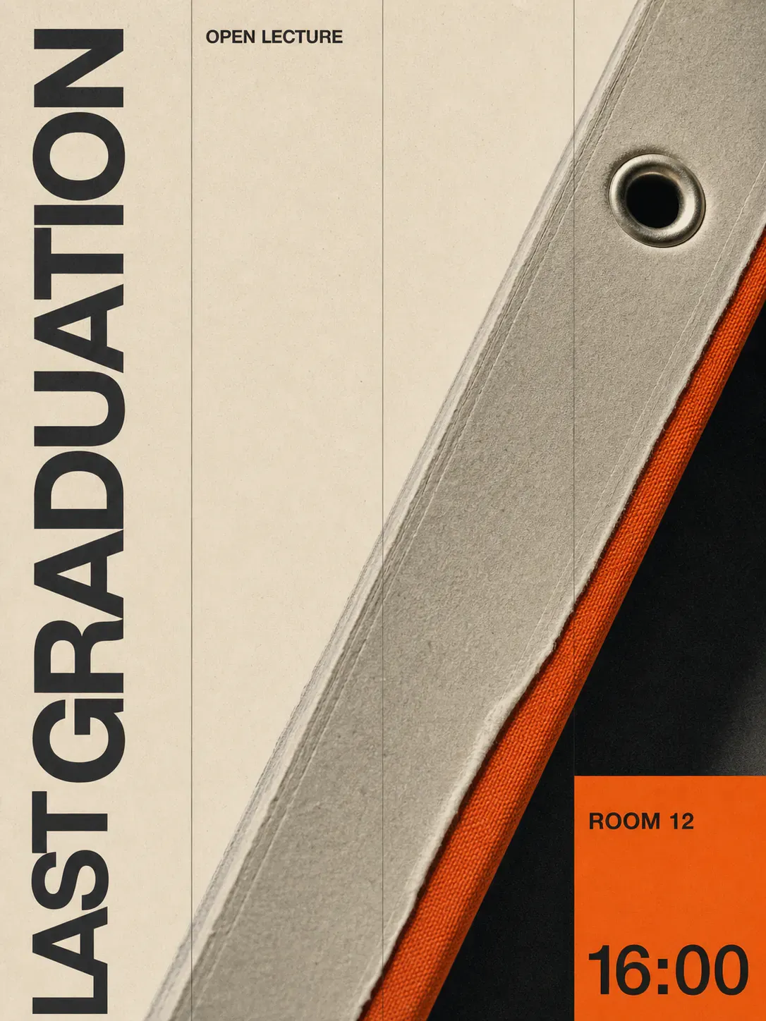 Last Graduation Open Lecture Poster Design｜AI Image Generation Prompts