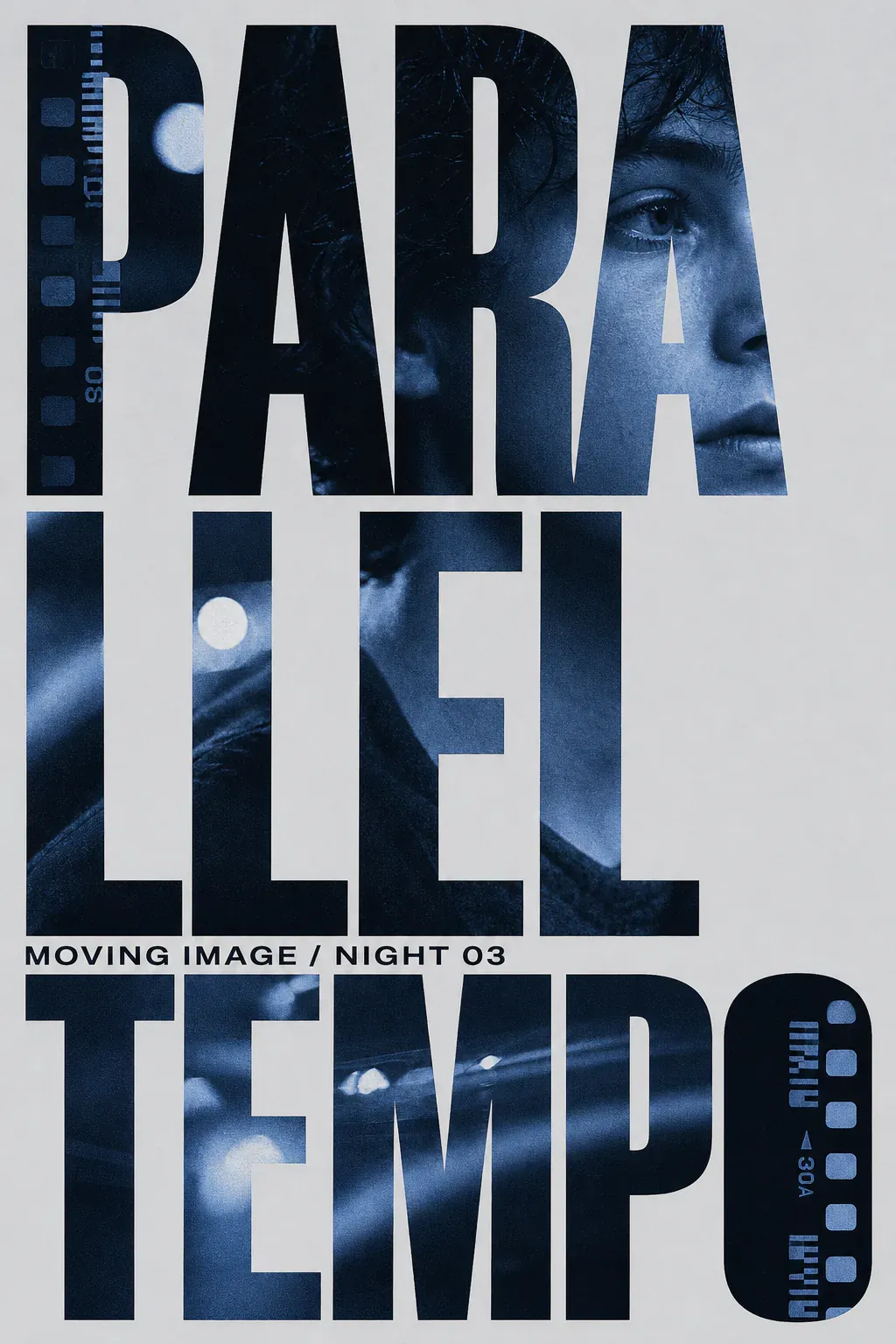Parallel Tempo Moving Image Night 03 Poster Design｜AI Image Generation Prompts