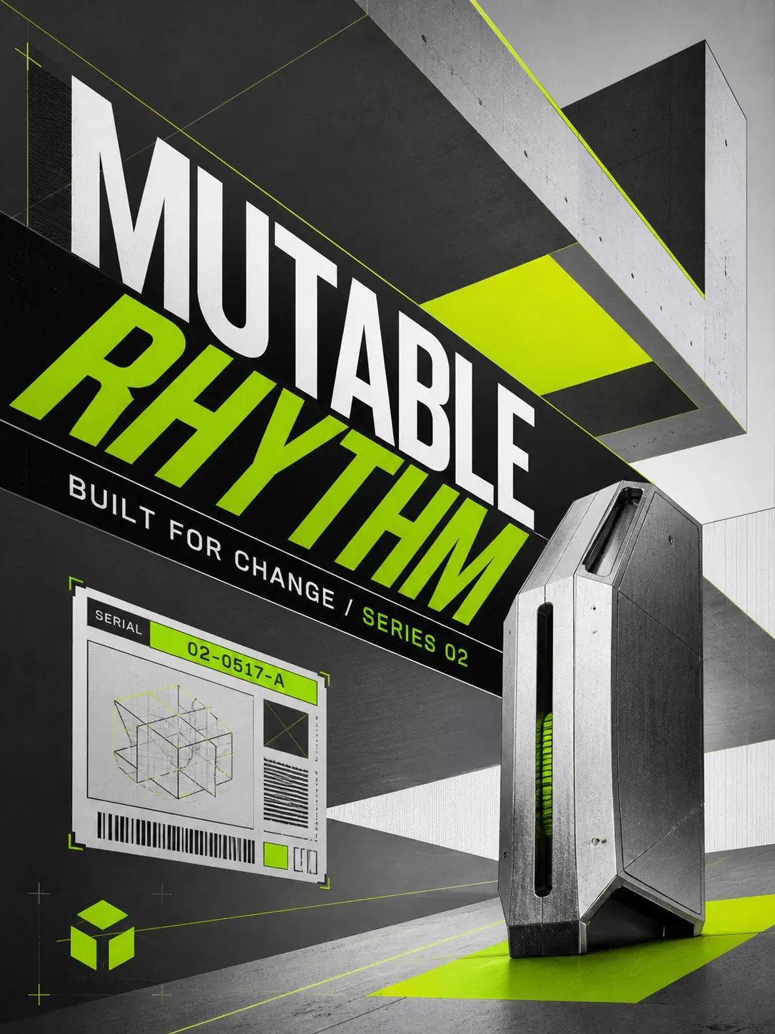 Mutable Rhythm Futuristic Tower Series 02｜AI Image Generation Prompts