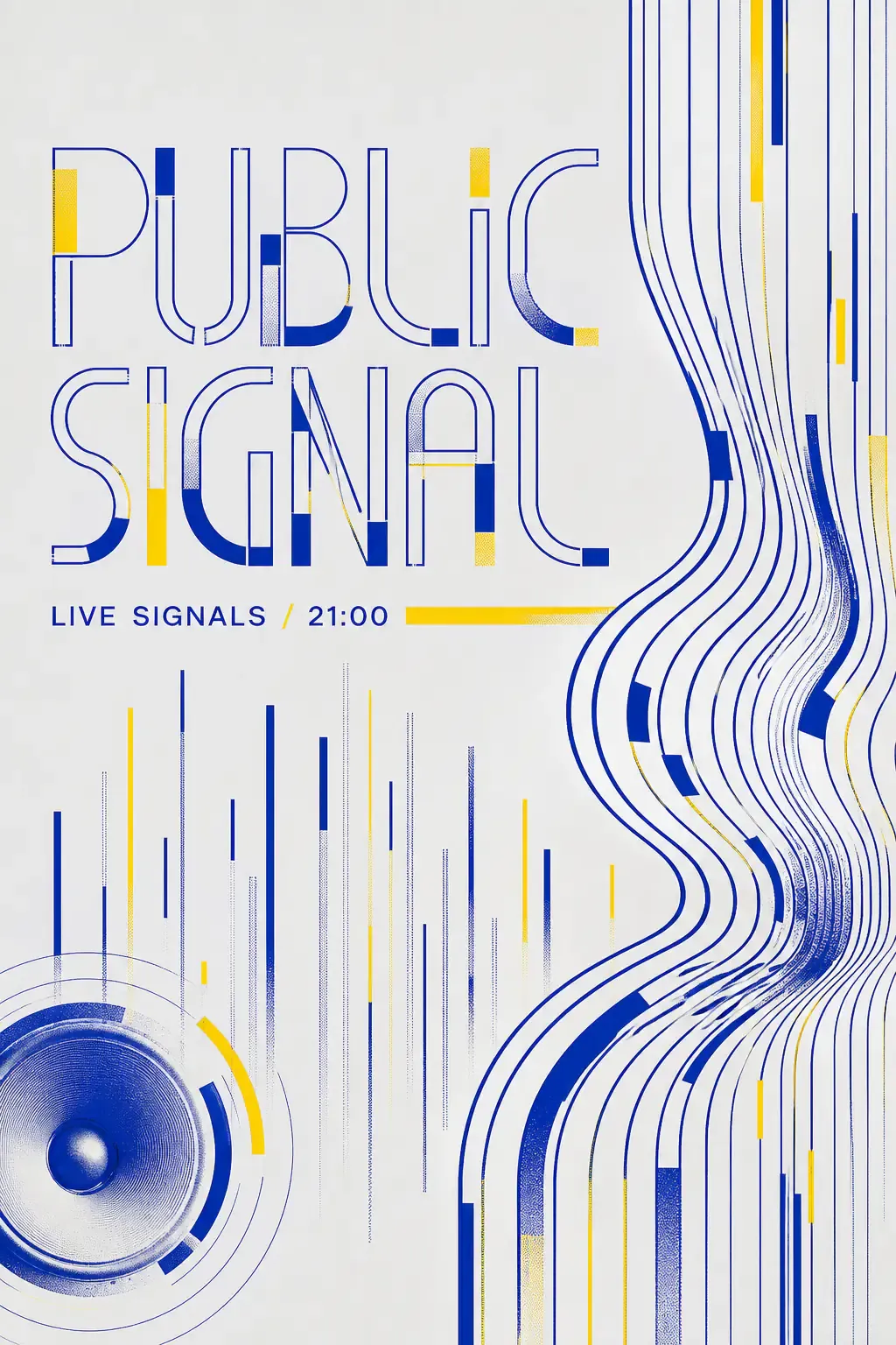 Public Signal Live Event Poster Design｜AI Image Generation Prompts