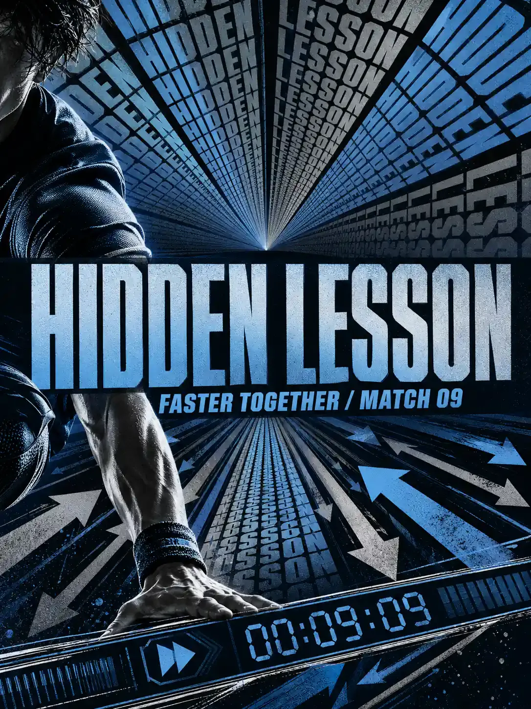 Hidden Lesson Basketball Match Poster｜AI Image Generation Prompts