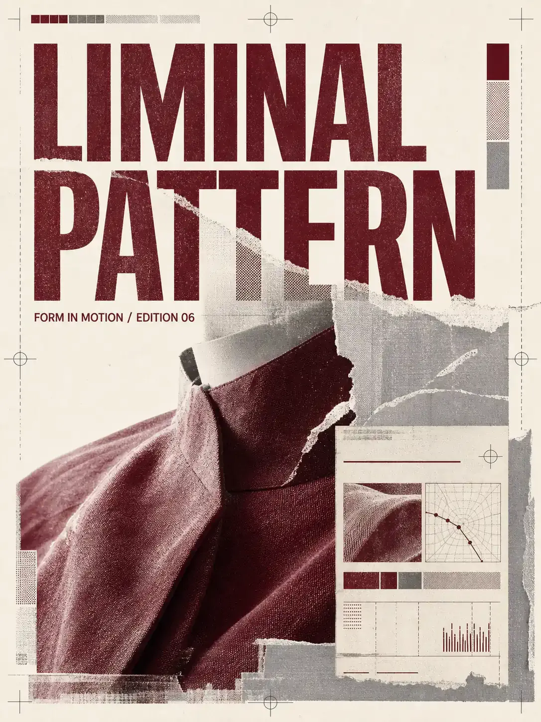 Liminal Pattern Form In Motion Edition 06 Poster｜AI Image Generation Prompts