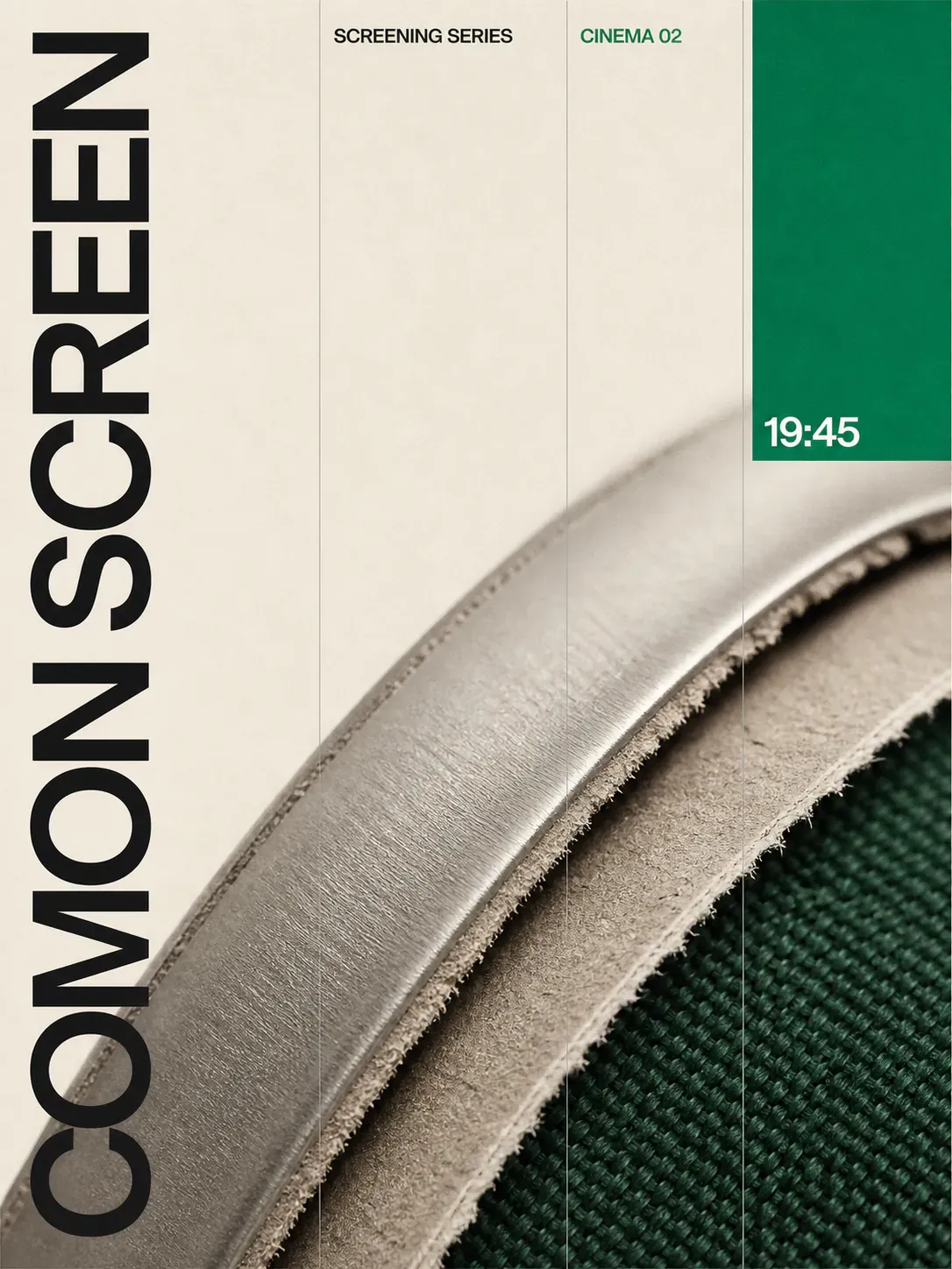 Comon Screen Cinema 02 Screening Series Poster｜AI Image Generation Prompts