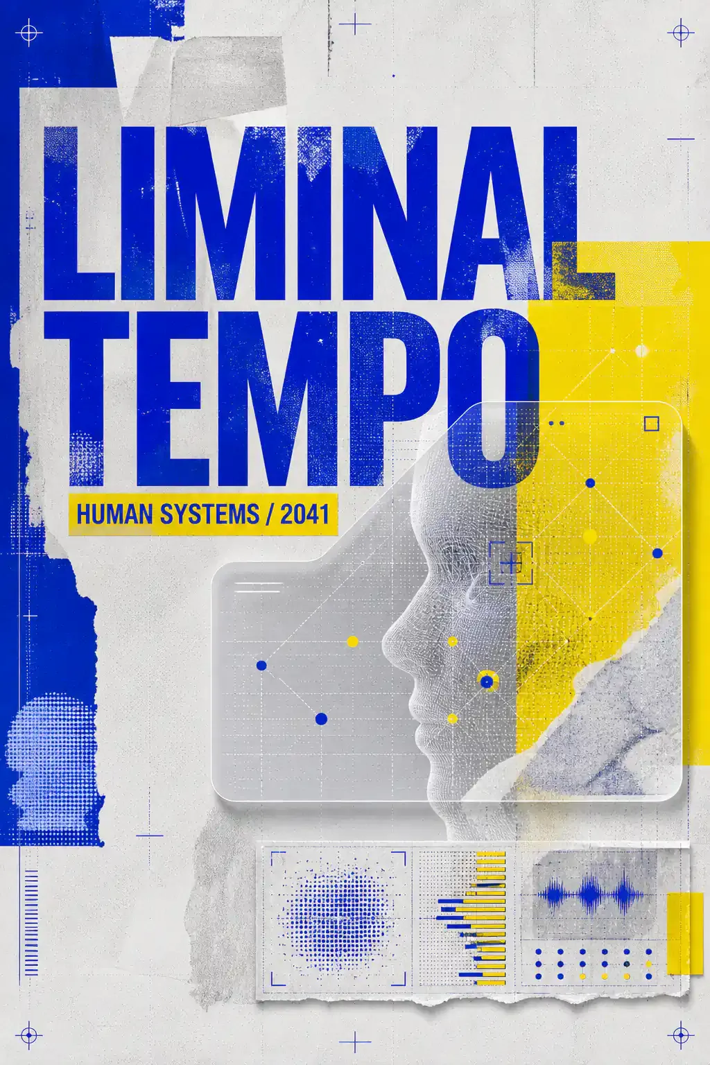 Liminal Tempo Human Systems 2041 Poster Design｜AI Image Generation Prompts