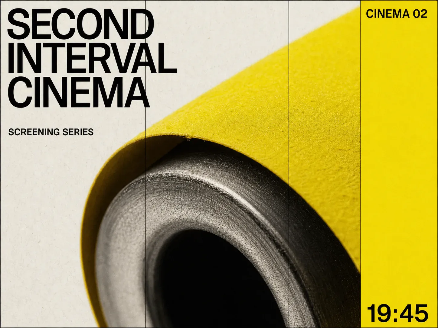 Second Interval Cinema Screening Series Poster｜AI Image Generation Prompts