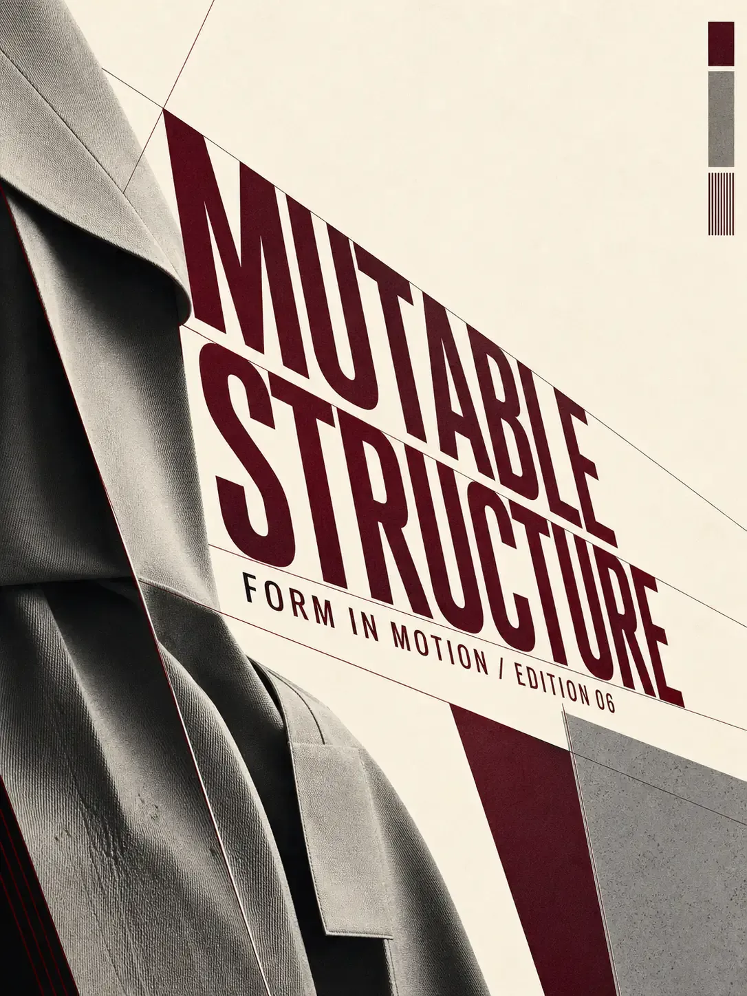 Mutable Structure Form in Motion Poster Design｜AI Image Generation Prompts