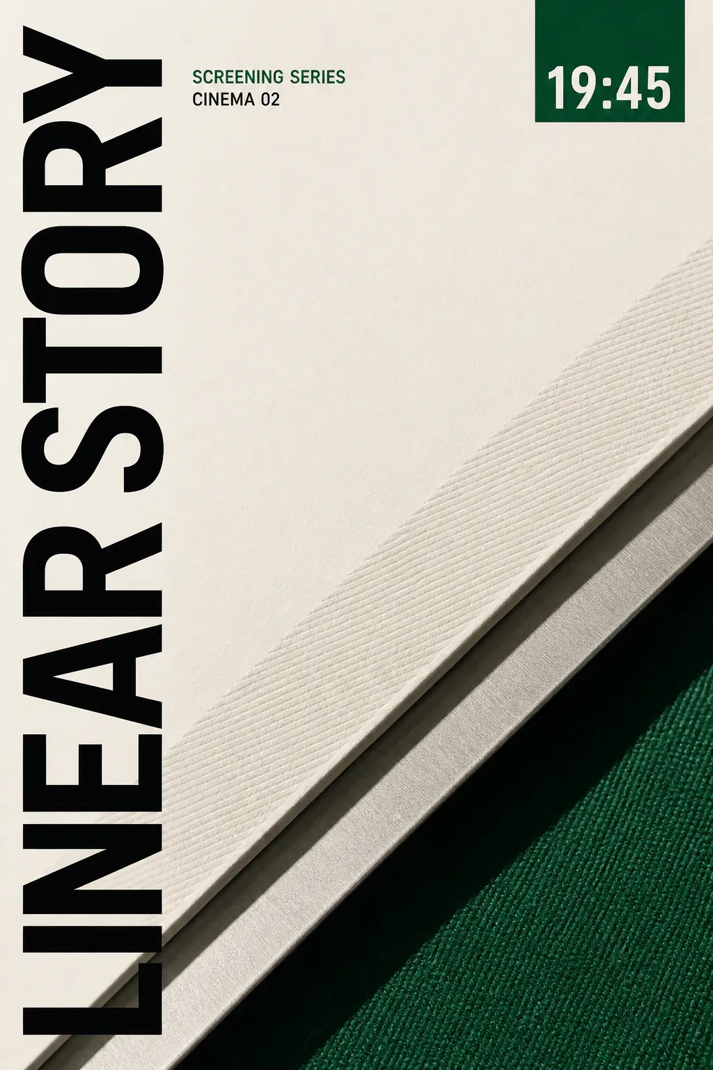 Linear Story Screening Series Cinema 02 Poster｜AI Image Generation Prompts