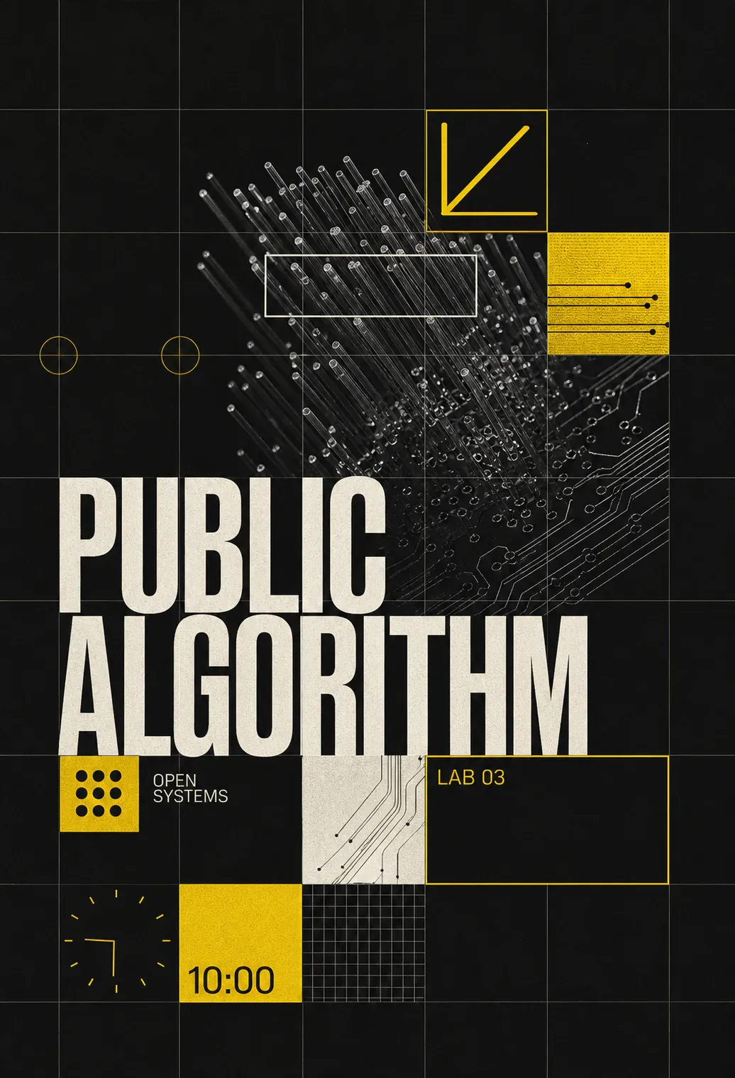 Public Algorithm Open Systems Lab 03 Poster｜AI Image Generation Prompts