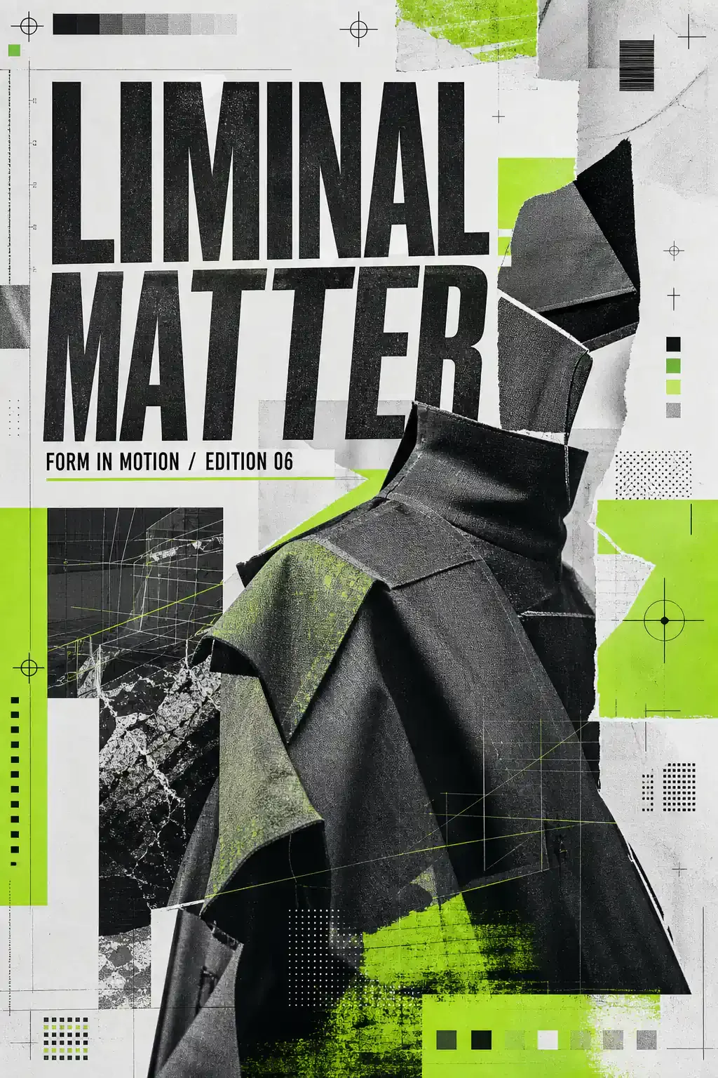 Liminal Matter Form in Motion Edition 06 Poster｜AI Image Generation Prompts