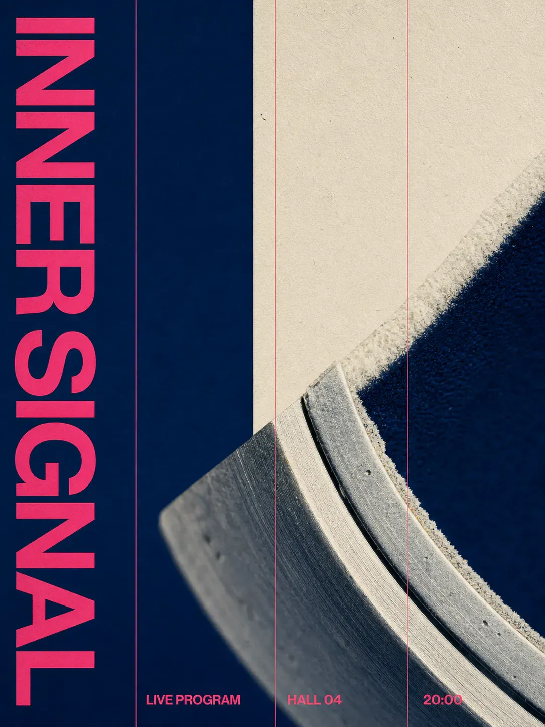 Inner Signal Live Program Poster Design｜AI Image Generation Prompts