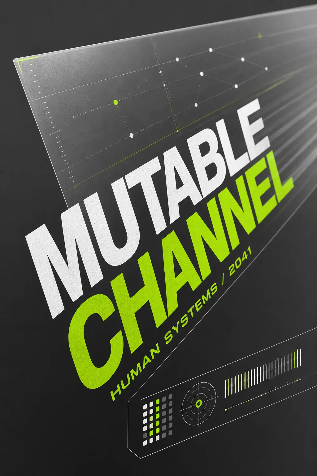 Mutable Channel Human Systems 2041 Poster Design｜AI Image Generation Prompts