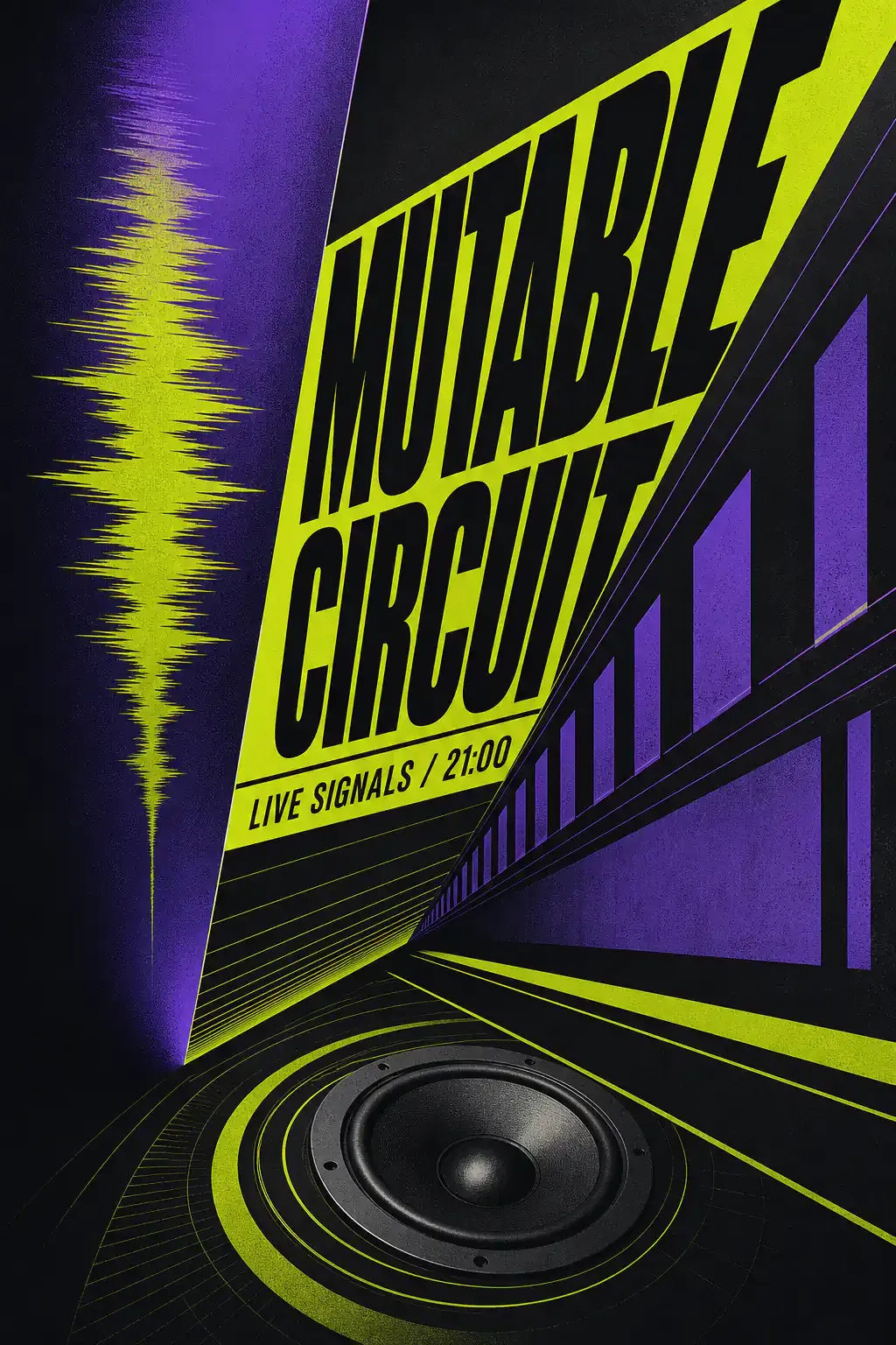 Mutable Circuit Live Signals Event Poster｜AI Image Generation Prompts