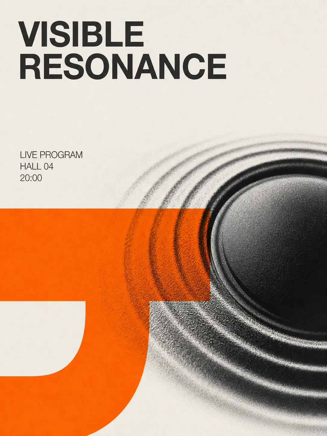 Visible Resonance Live Program Poster｜AI Image Generation Prompts