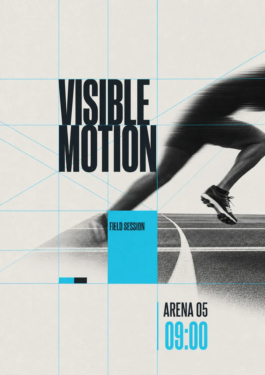 Visible Motion Field Session Event Poster｜AI Image Generation Prompts