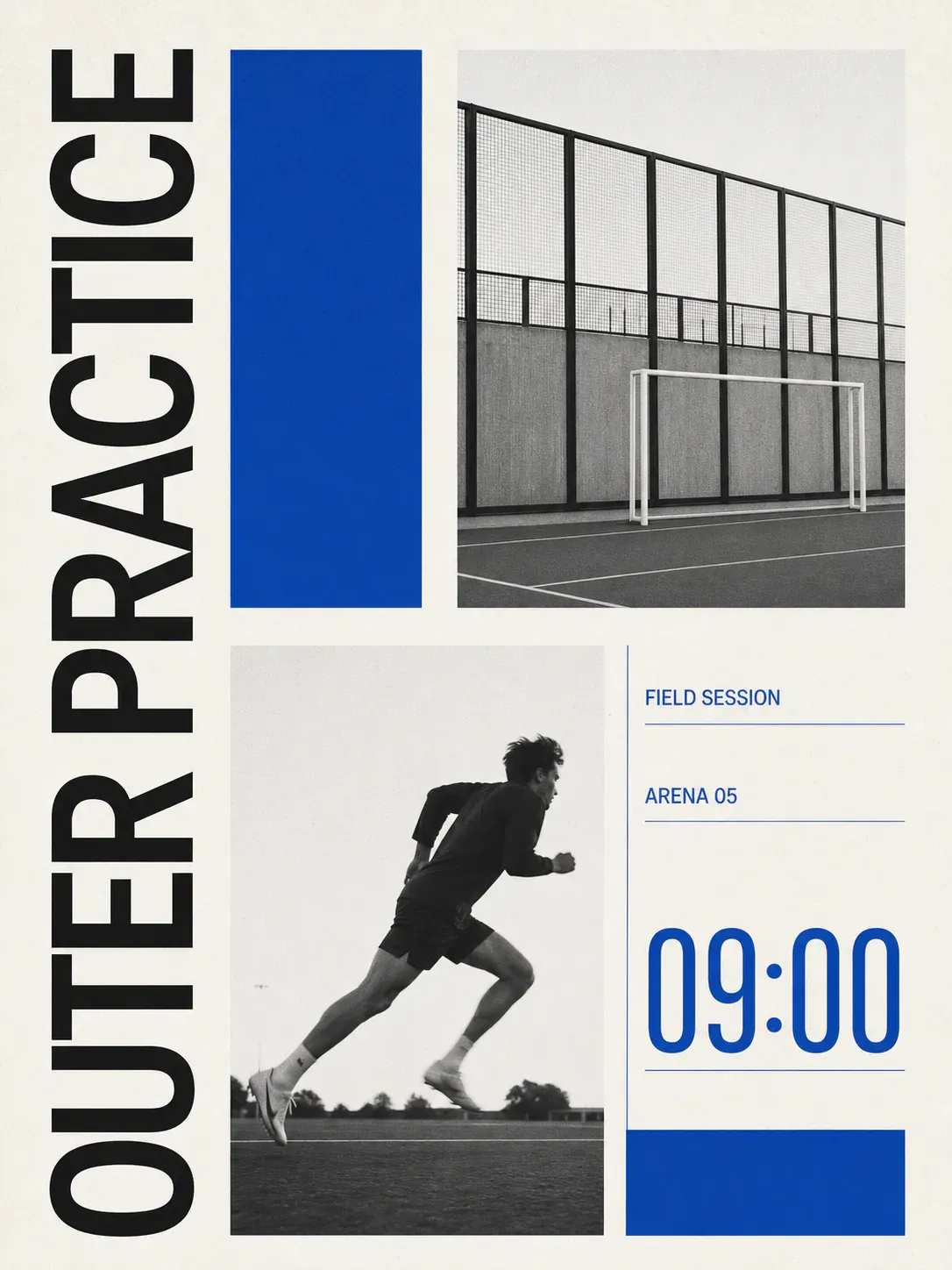 Outer Practice Field Session Poster Design｜AI Image Generation Prompts
