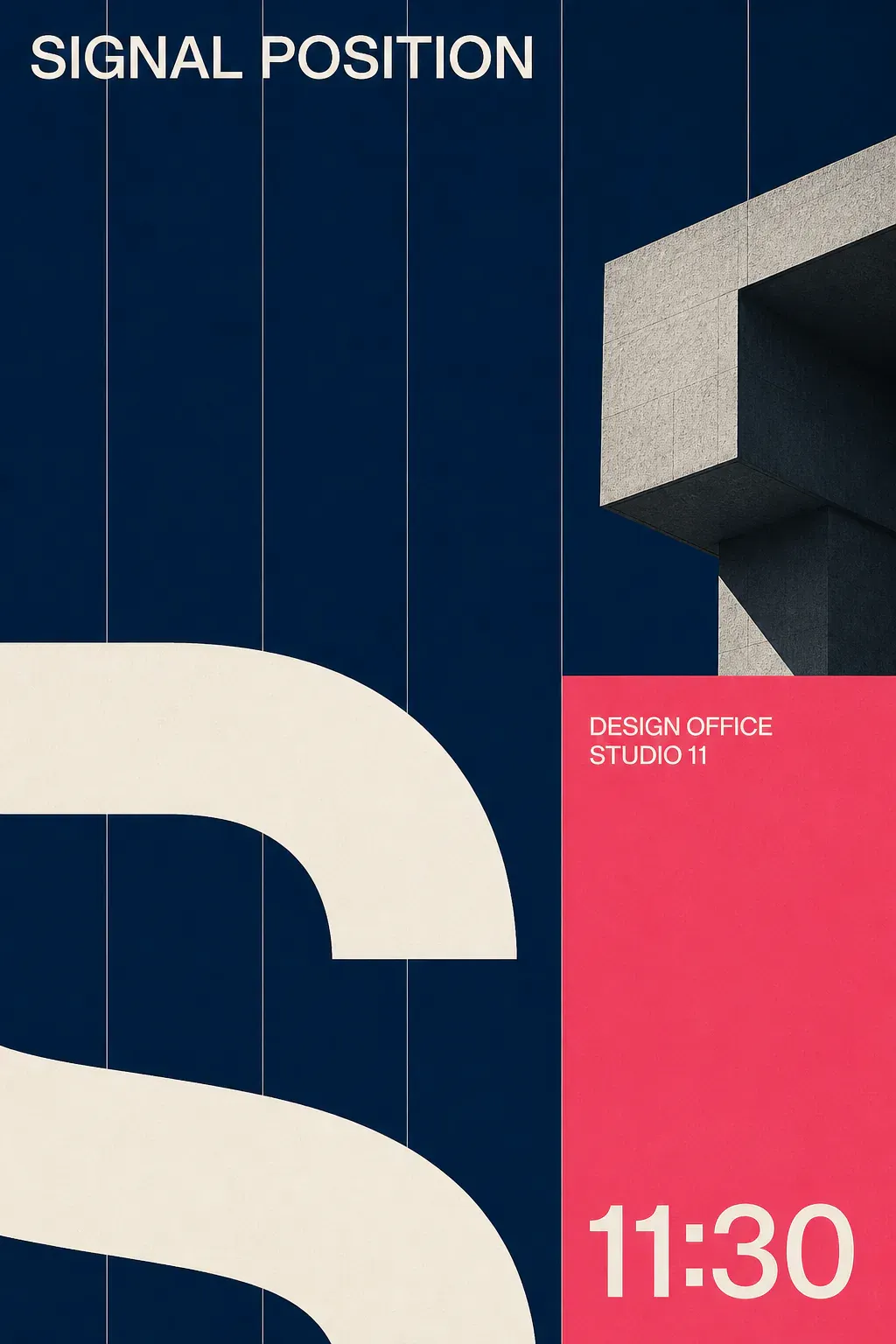 Signal Position Design Office Studio 11 Poster｜AI Image Generation Prompts