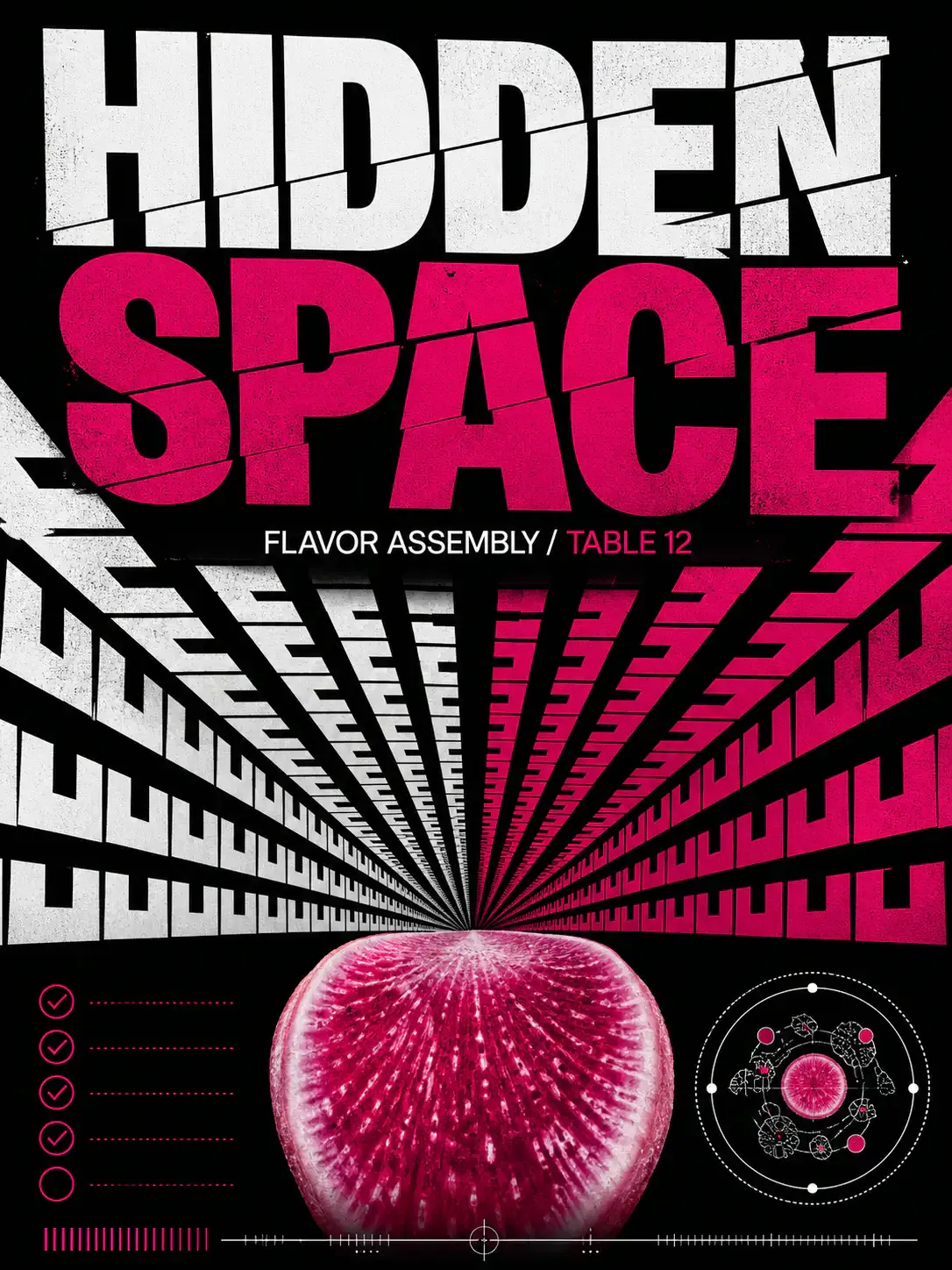 Hidden Space Flavor Assembly Poster Art｜AI Image Generation Prompts
