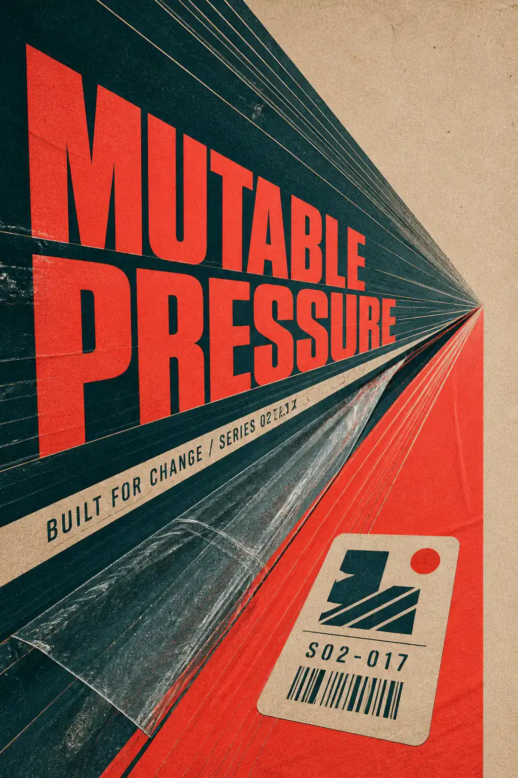 Mutable Pressure Bold Typography Poster Art｜AI Image Generation Prompts