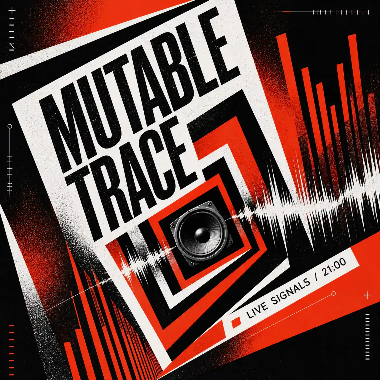 Mutable Trace Live Signals Music Event Poster｜AI Image Generation Prompts