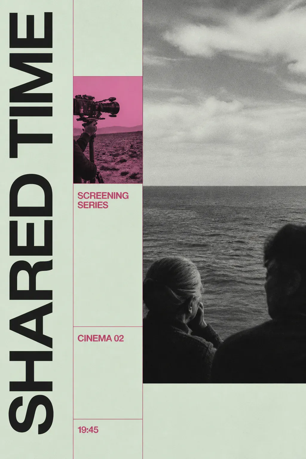 Shared Time Screening Series Cinema Poster｜AI Image Generation Prompts