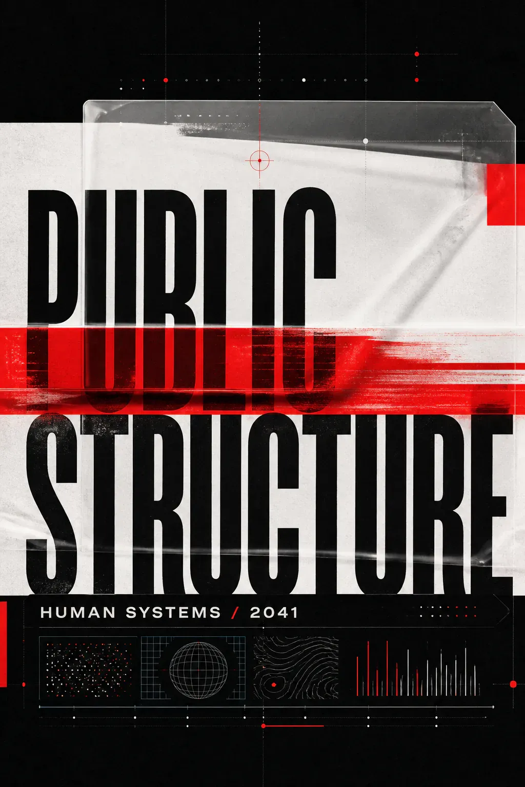 Public Structure Human Systems 2041 Poster Design｜AI Image Generation Prompts