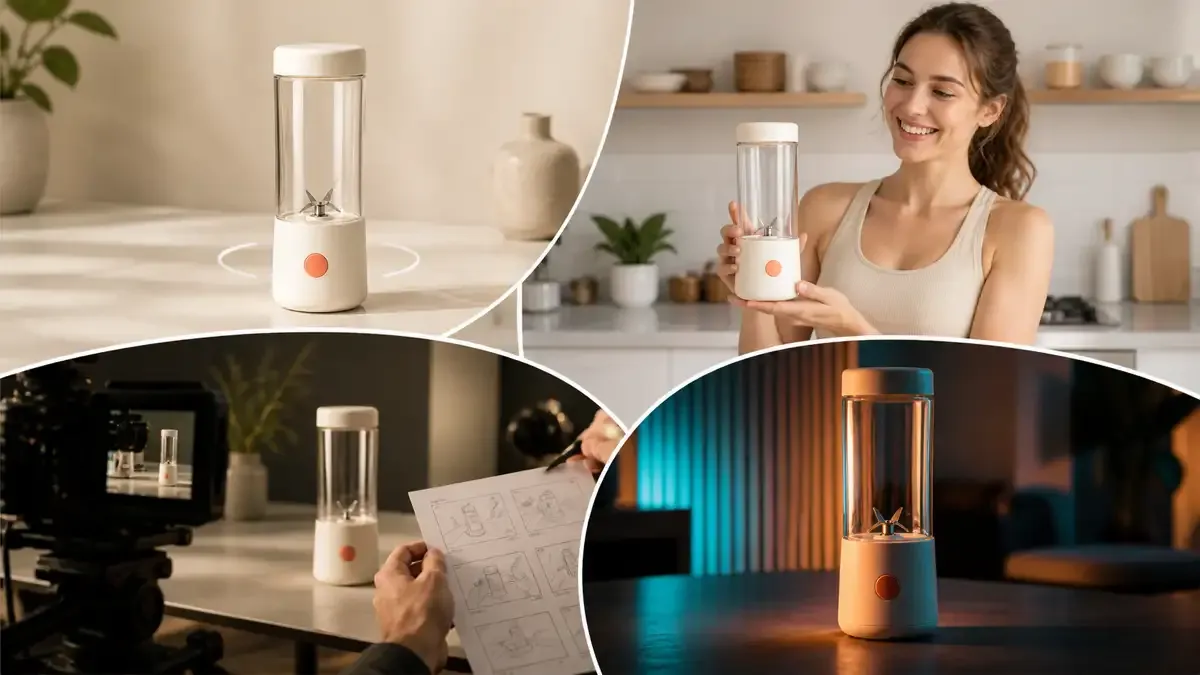 同一商品对应四类 AI 商品视频制作路径 同一商品对应四类 AI 商品视频制作路径