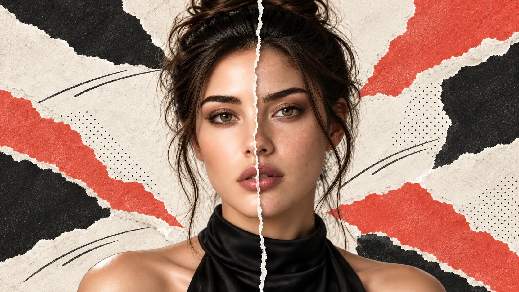 What if the AI portrait skin looks too fake? Use PixPix to fix the plastic look and restore natural texture.