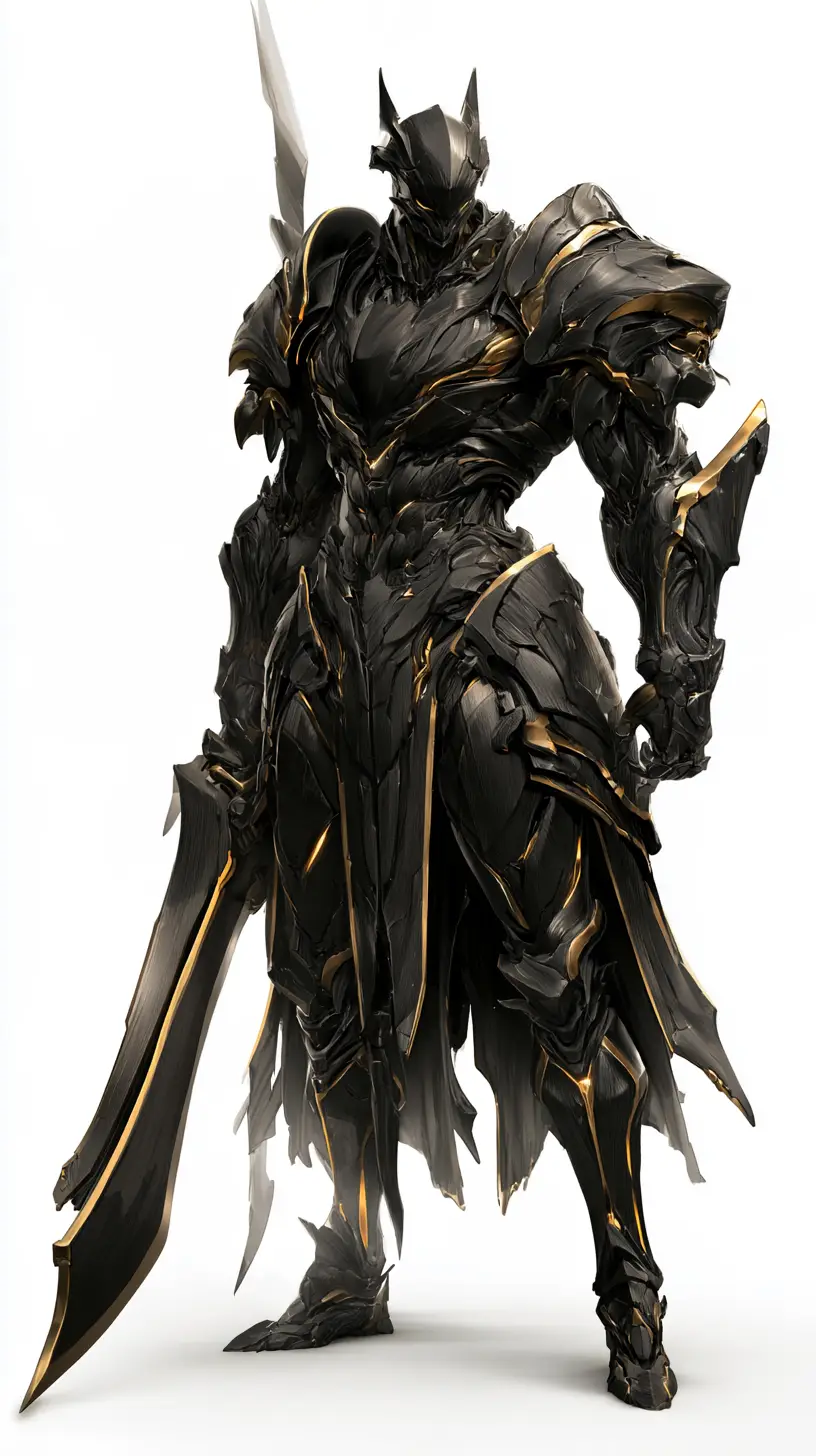 黑金重甲武者