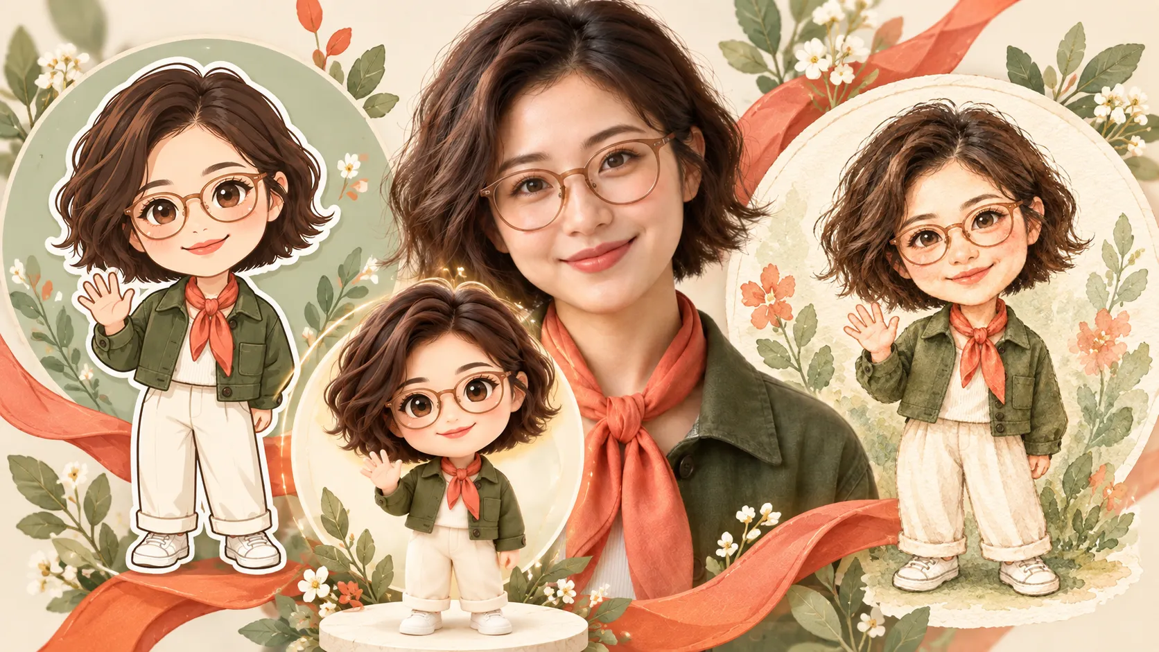 How do you turn a photo into a chibi-style illustration? Use PixPix to preserve the subject’s distinctive features.