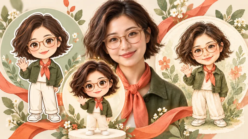 How do you turn a photo into a chibi-style illustration? Use PixPix to preserve the subject’s distinctive features.