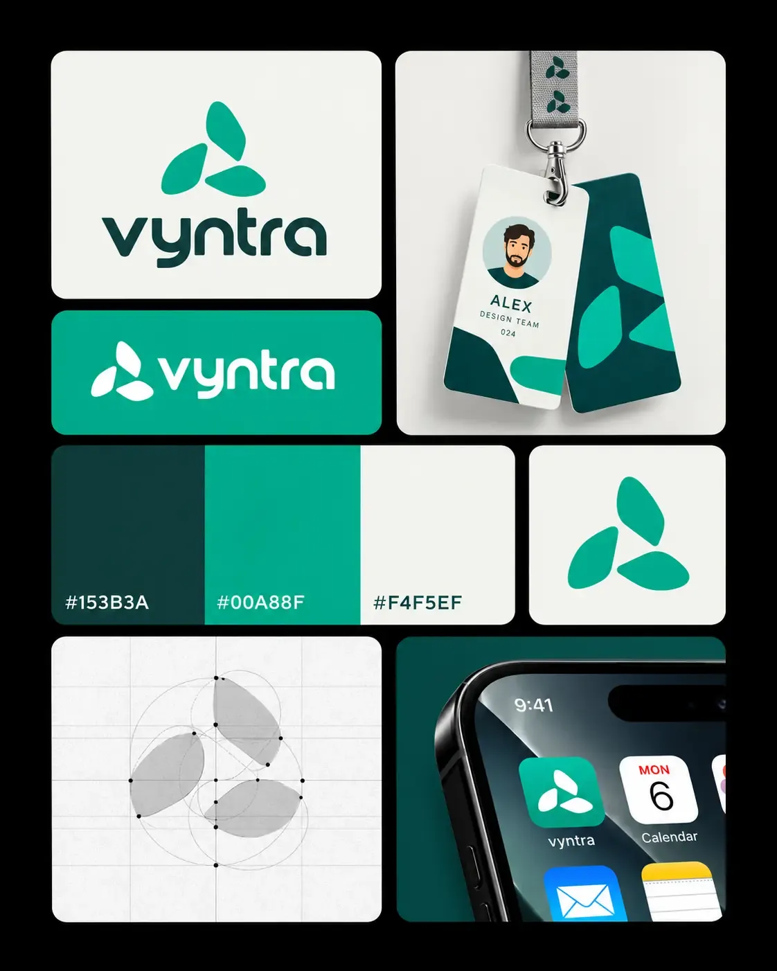 Identidad de marca y diseño de logotipo de Vyntra | Prompts para la generación de imágenes por IA