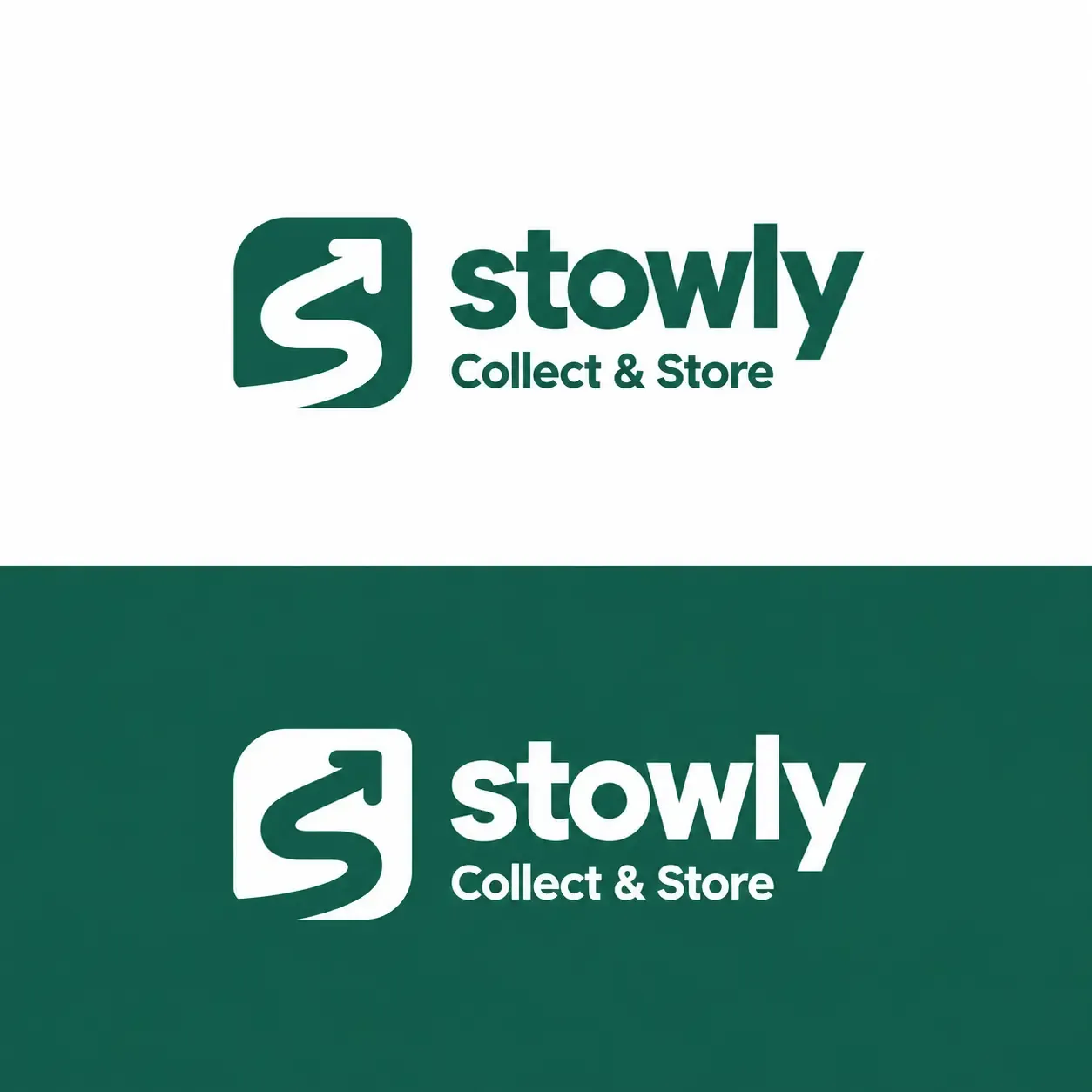 Stowly – Logo-Design für Sammeln und Aufbewahren | AI‑Bildgenerierungs‑Prompts